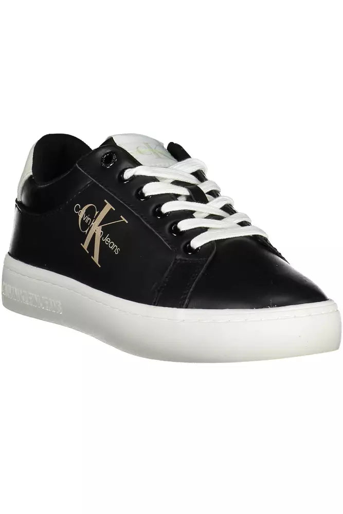 Calvin Klein Black Polyester Women Sneaker