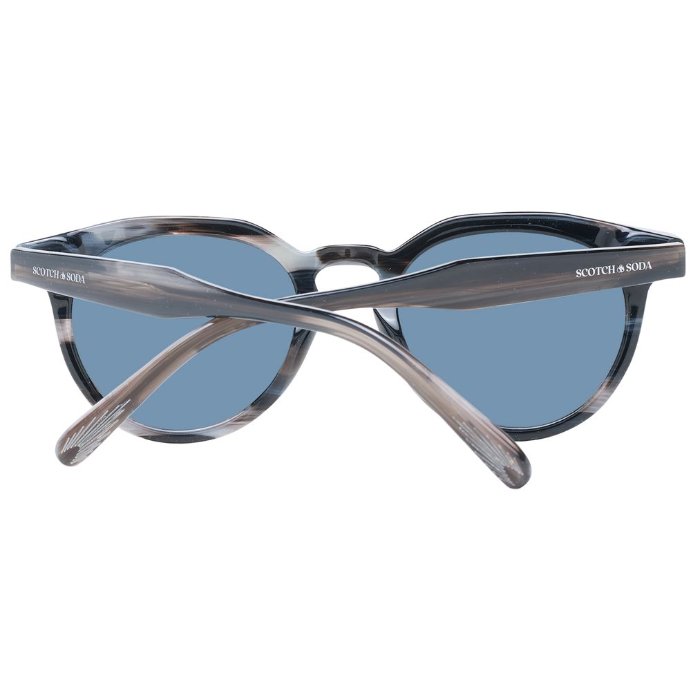 Scotch & Soda Black Men Sunglasses