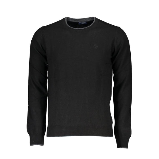 North Sails Black Polyamide Men Sweater