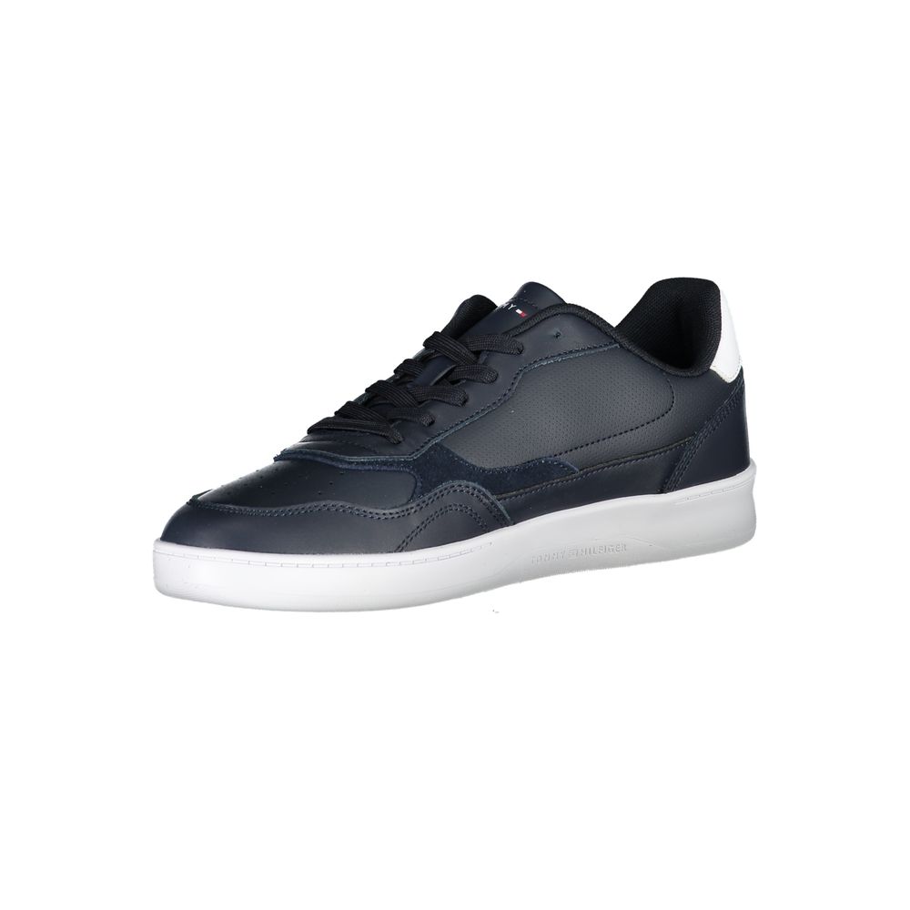 Tommy Hilfiger Blue Polyethylene Men Sneaker