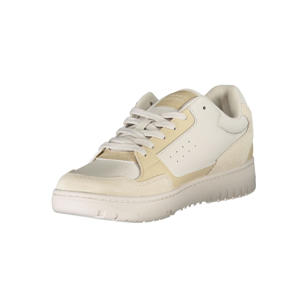 Tommy Hilfiger Beige Polyethylene Men Sneaker