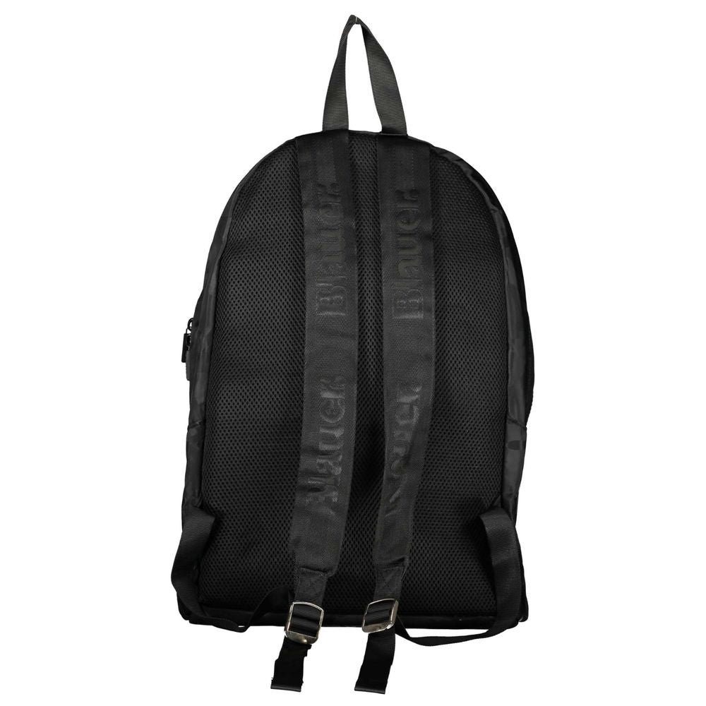 Blauer Sleek Urban Black Backpack with Laptop Sleeve