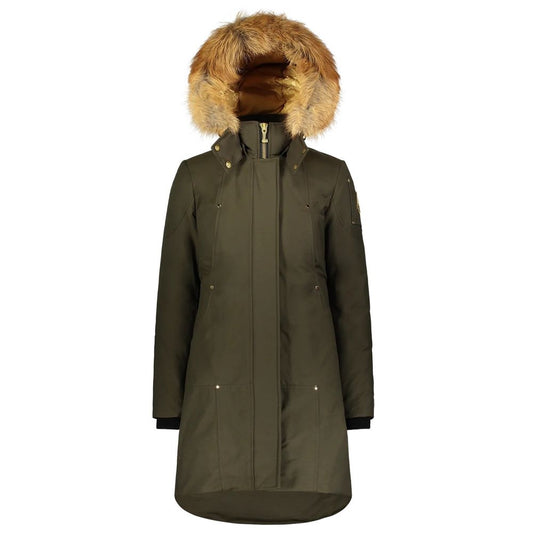 Moose Knuckles Army Cotton Women Parka Coat