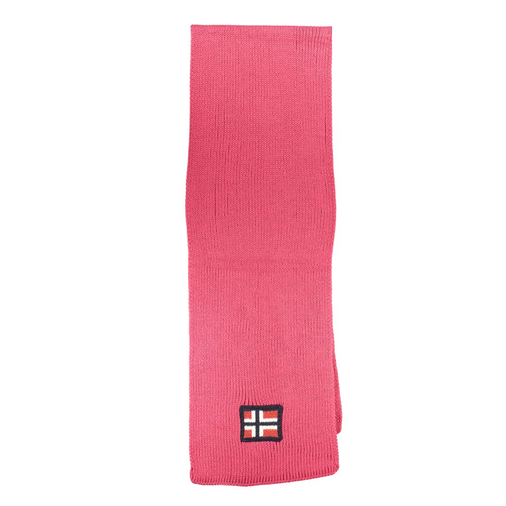 Norway 1963 Pink Acrylic Scarf