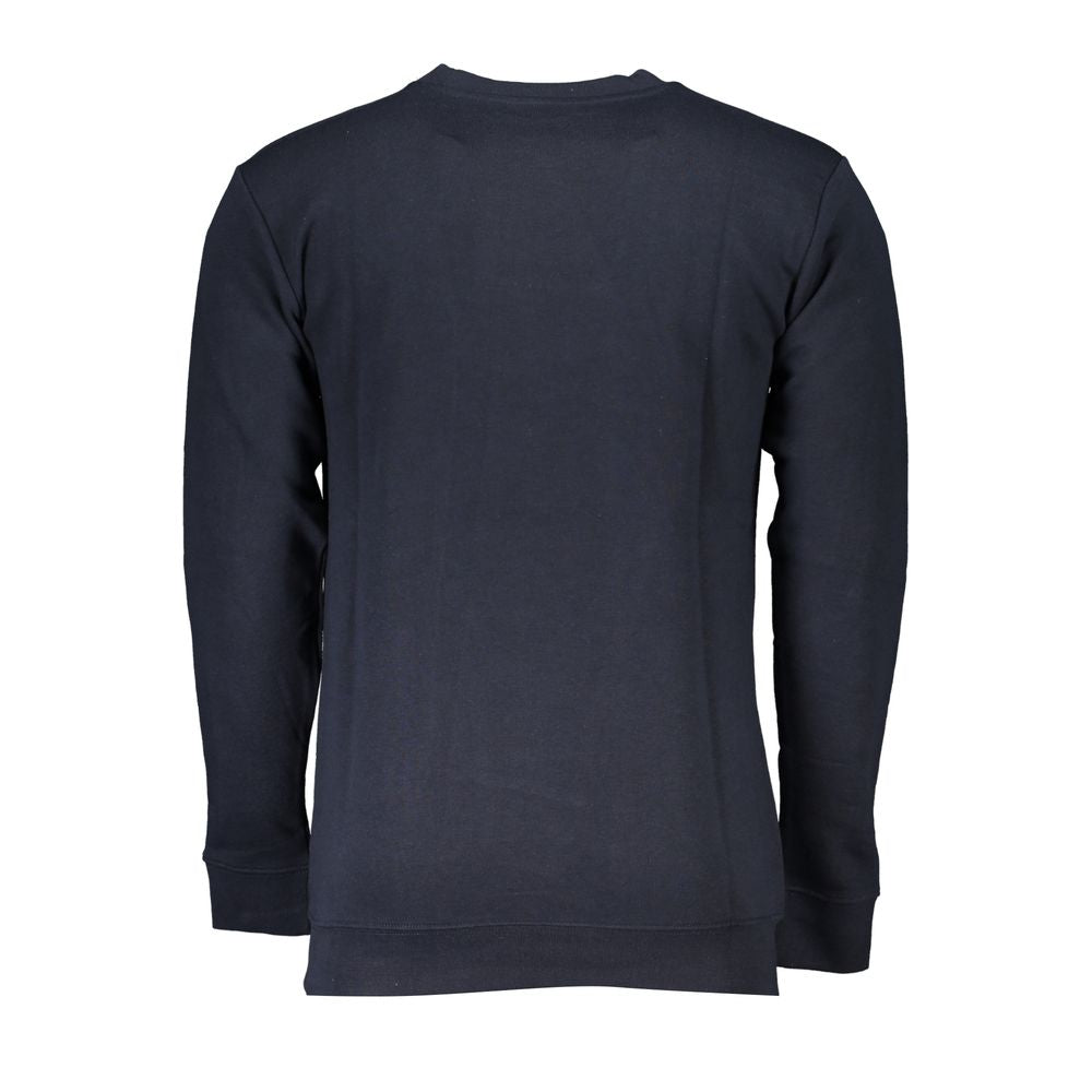 Cavalli Class Blue Cotton Sweater