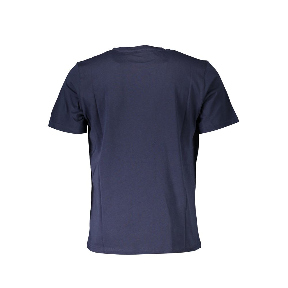 North Sails Blue Cotton Men T-Shirt