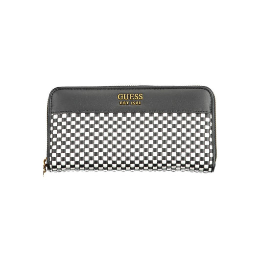 Guess Jeans Black Polyethylene Women Wallet