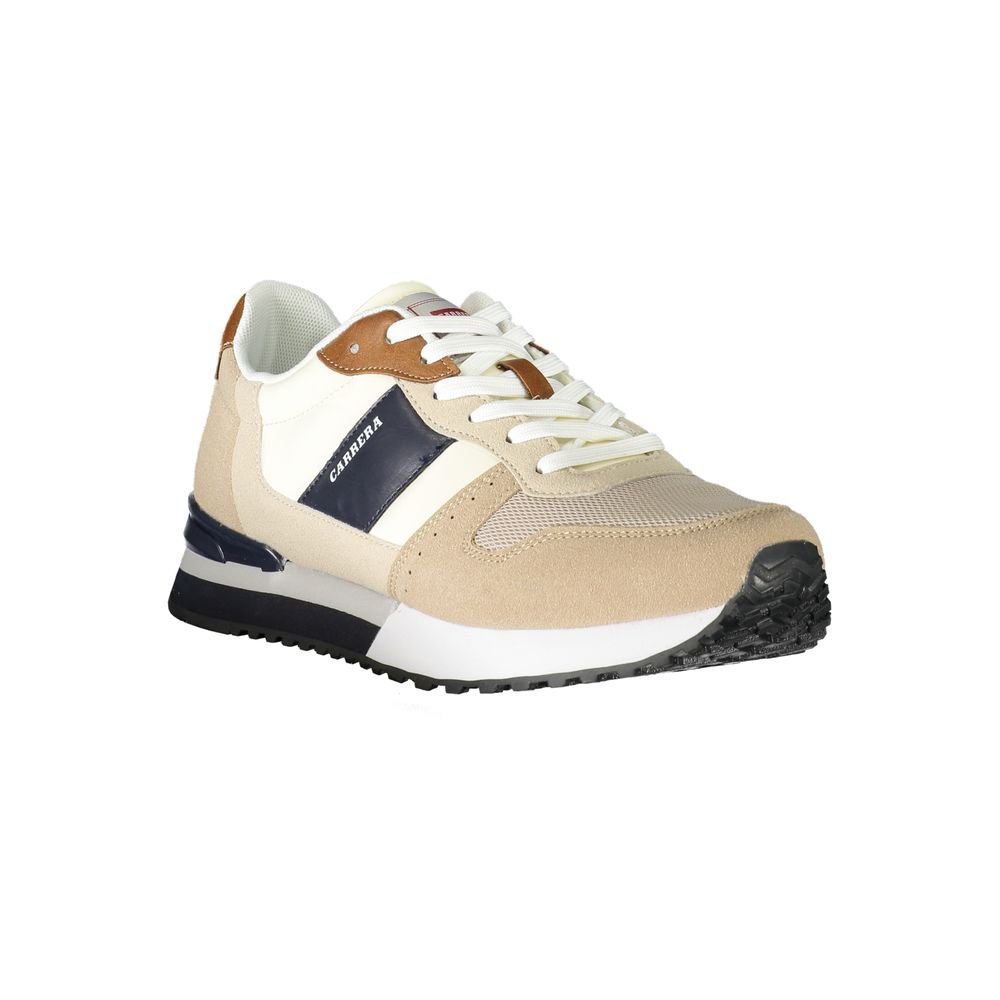 Carrera Beige Polyester Sneaker