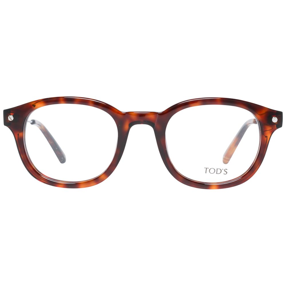 Tod's Brown Unisex Optical Frames