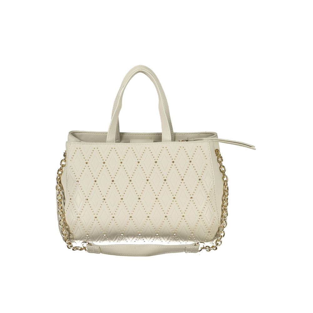 Valentino Bags White Polyethylene Handbag