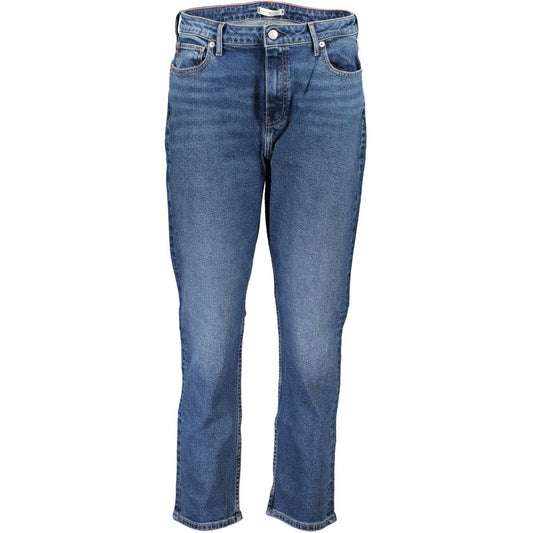 Tommy Hilfiger Blue Cotton Jeans & Pant