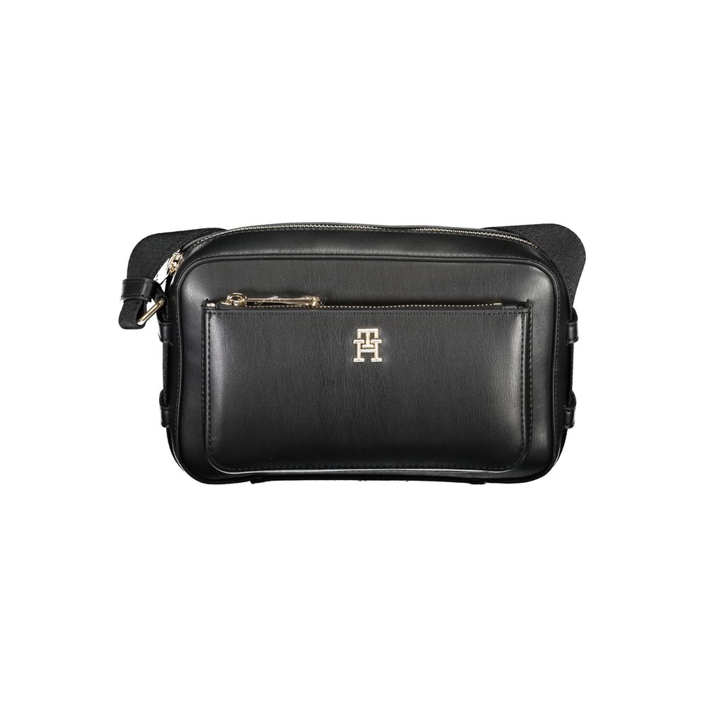 Tommy Hilfiger Black Polyethylene Handbag