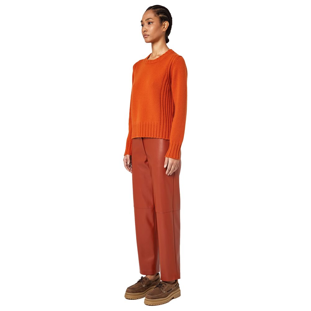 Alpha Studio Orange Cashmere Sweater