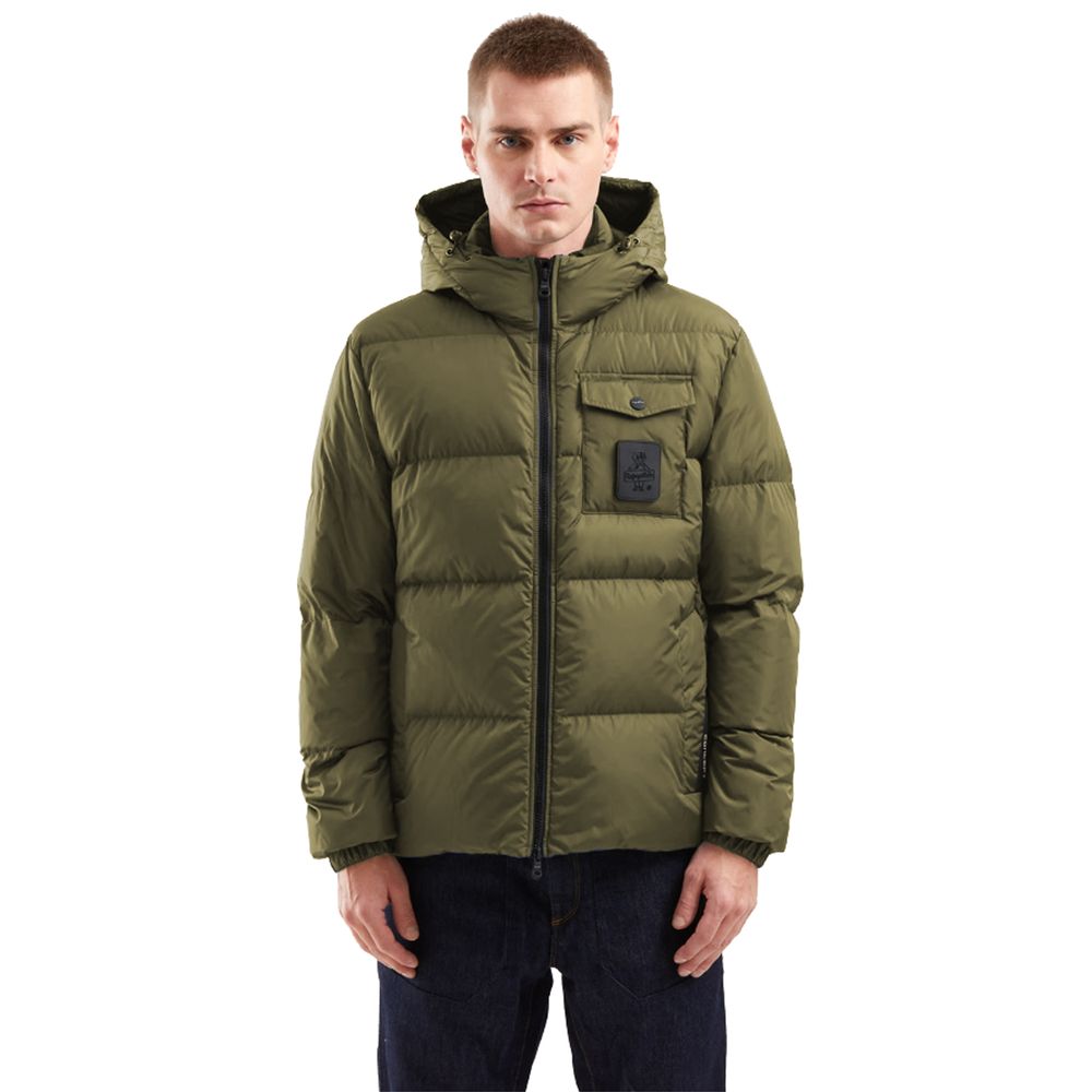 Refrigiwear Green Nylon Men Jacket