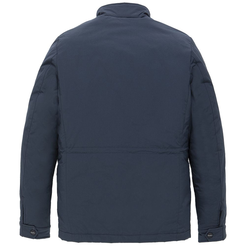 Refrigiwear Blue Nylon Men Jacket