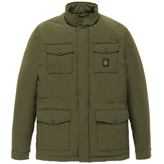 Refrigiwear Green Nylon Men's Jacket