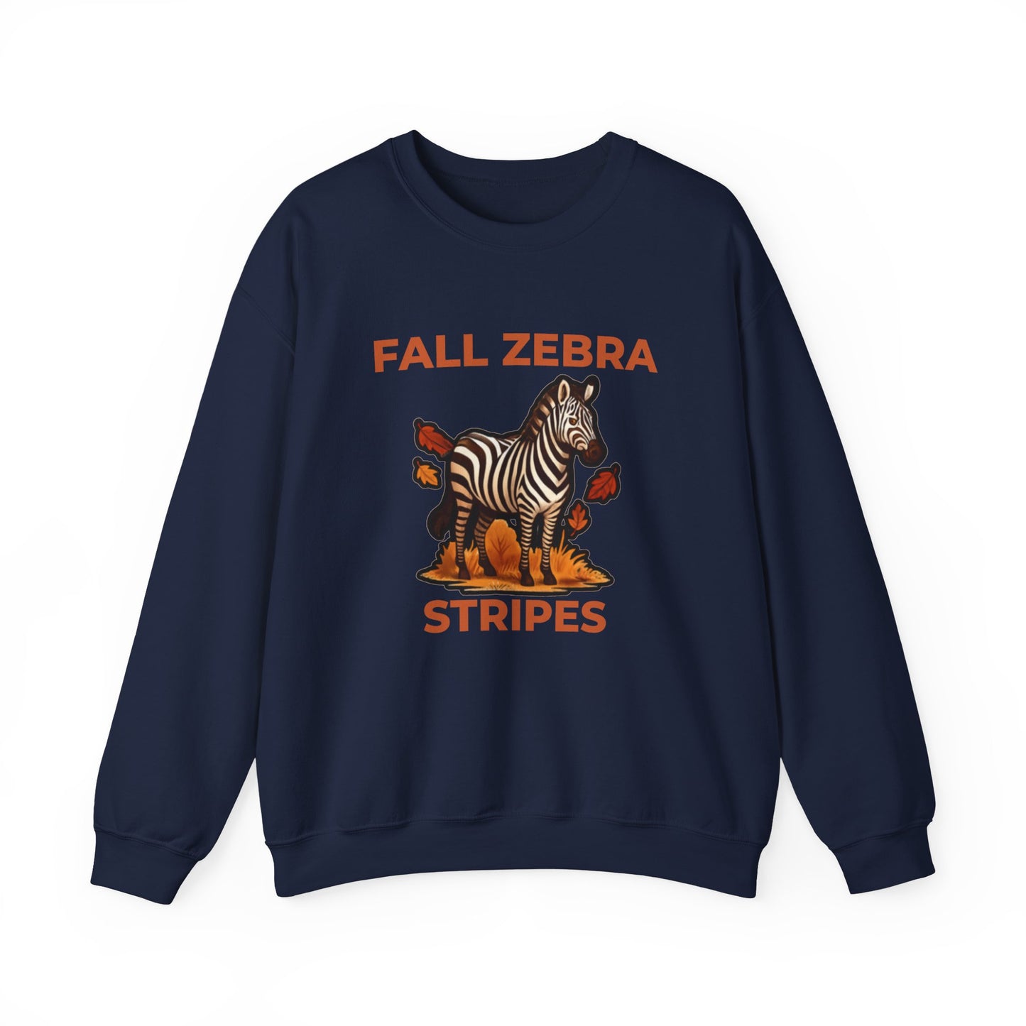 Fall Zebra Stripes Sweatshirt