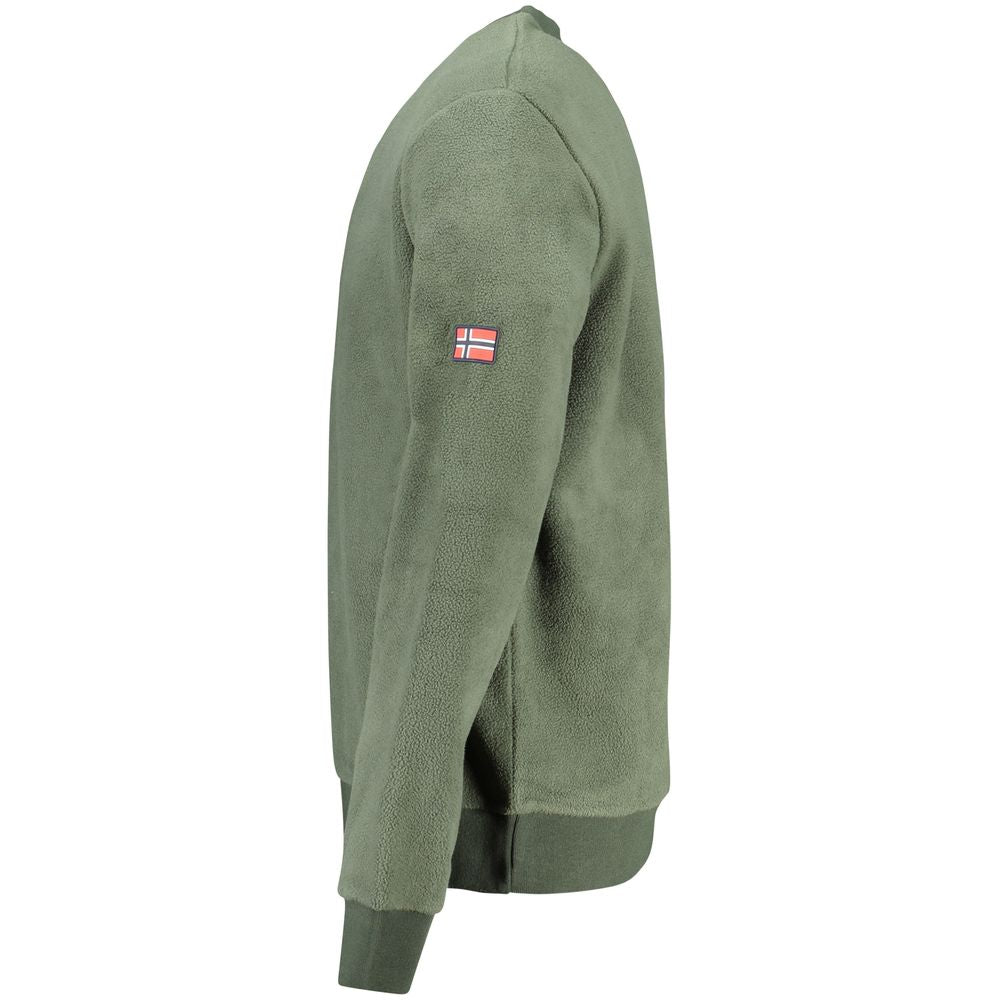 Norway 1963 Green Polyester Men Sweater