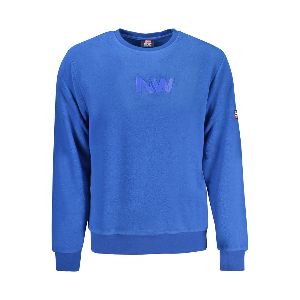 Norway 1963 Blue Polyester Men Sweater