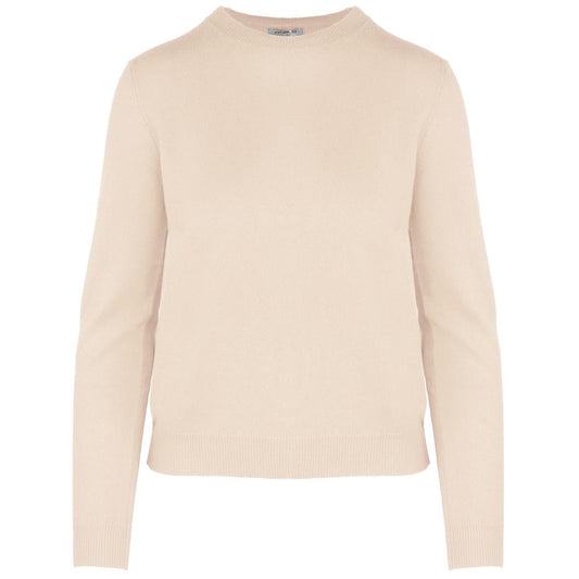 Malo Beige Cashmere Women Sweater