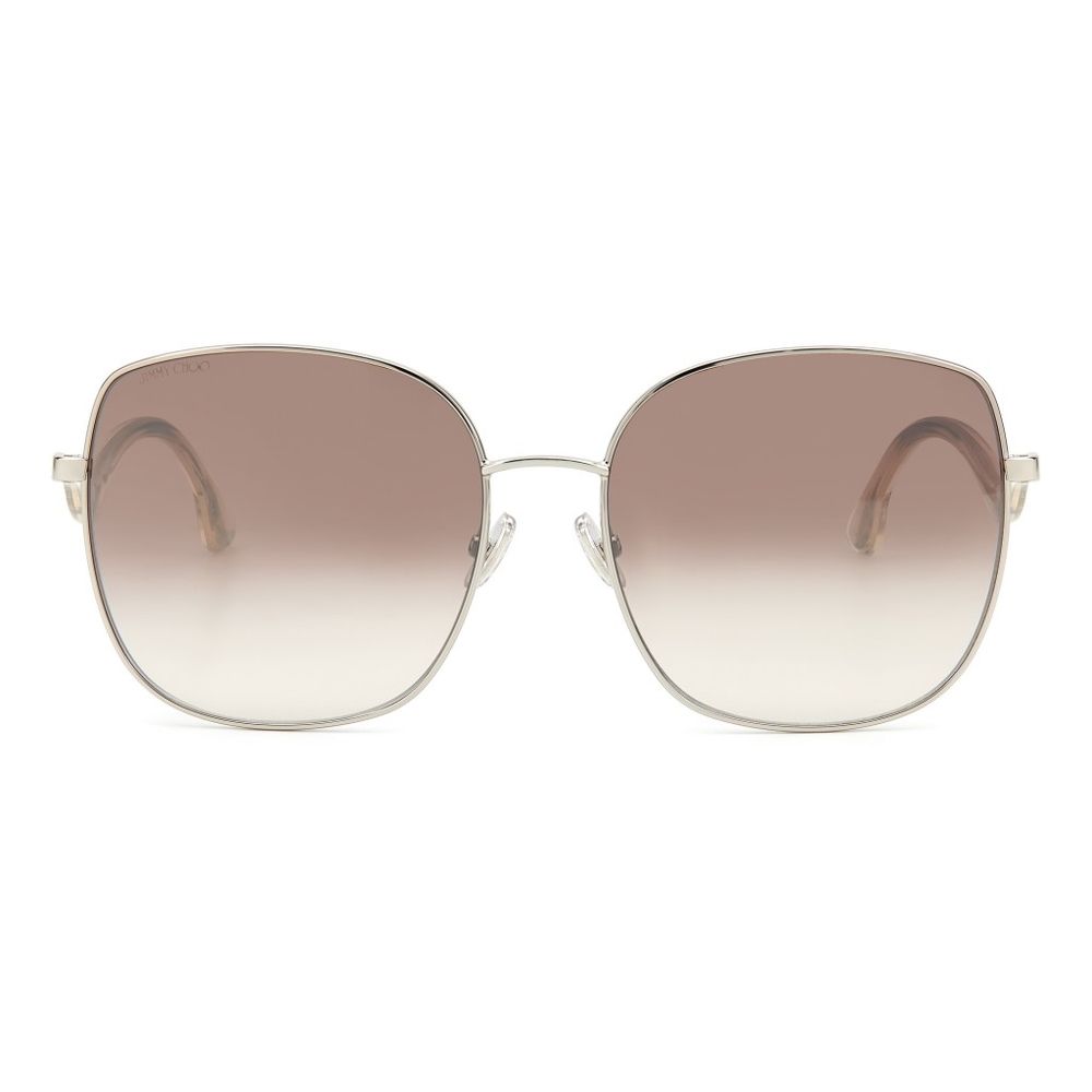 Jimmy Choo Gray Metal Sunglasses