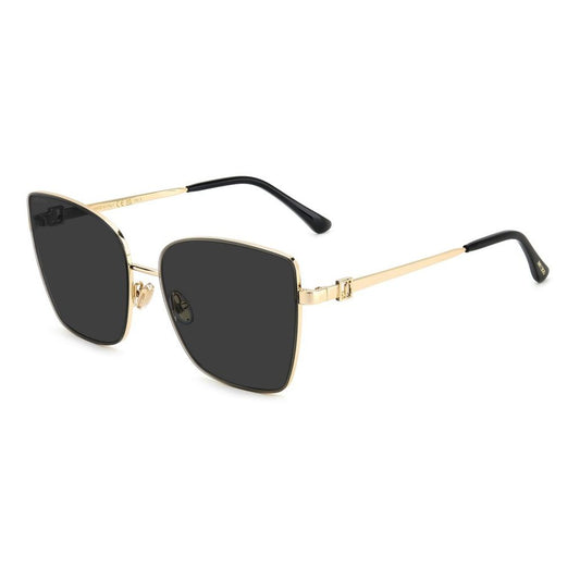 Jimmy Choo Gold Metal Sunglasses