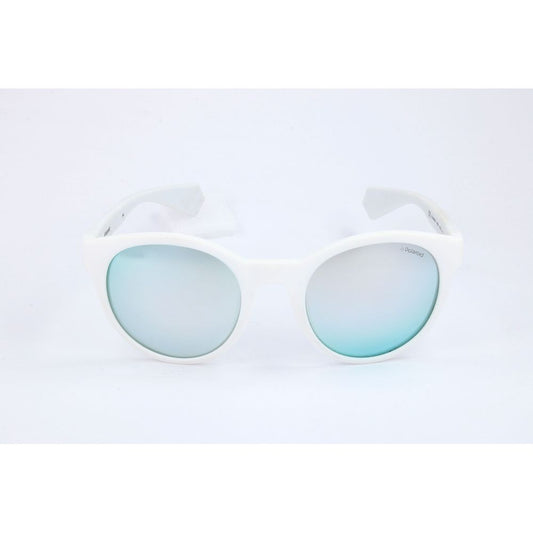 Polaroid White Rubber Sunglasses