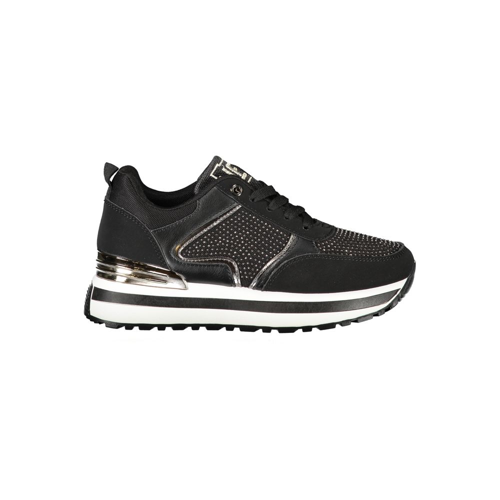 Laura Biagiotti Black Polyester Women Sneaker