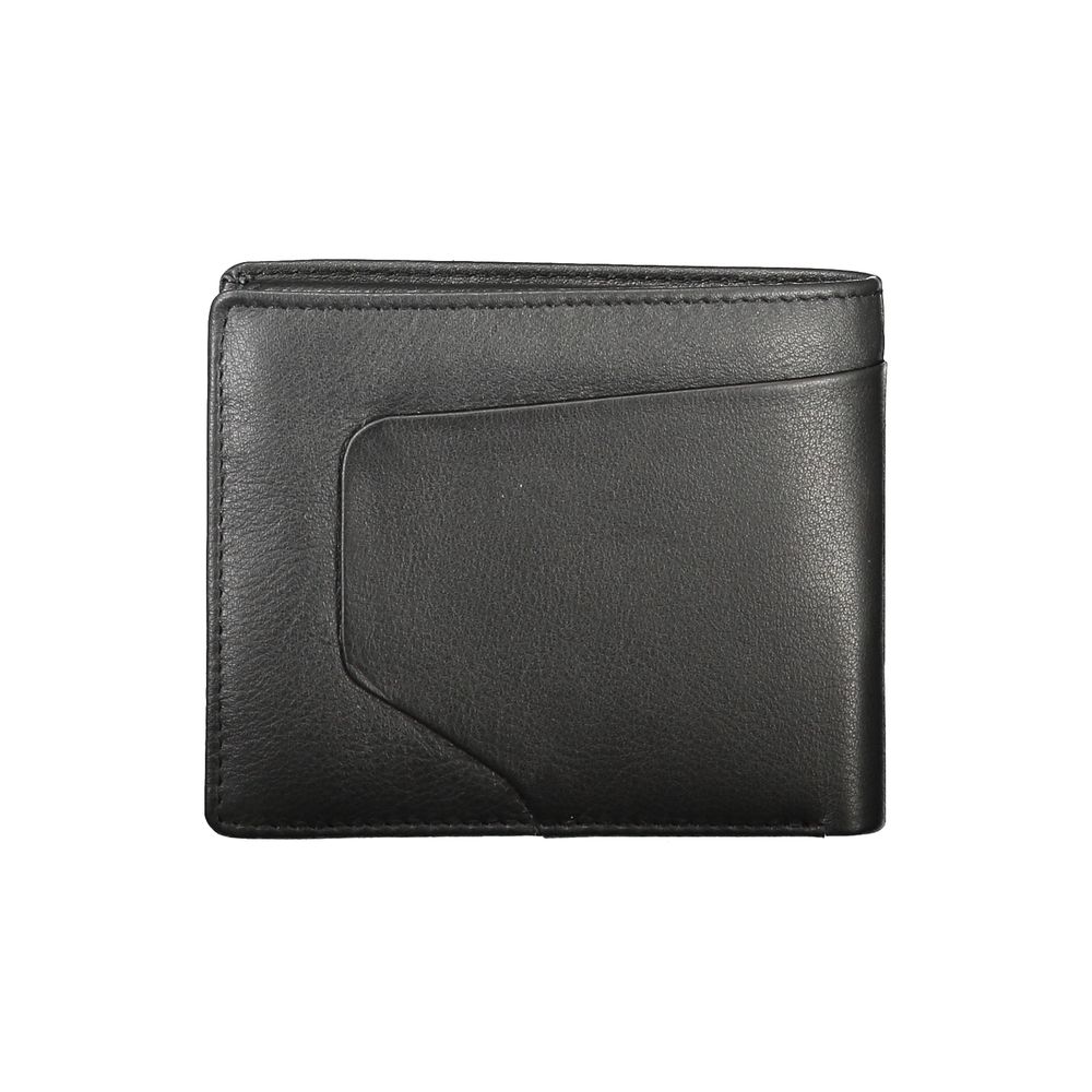 Piquadro Black Leather Men Wallet