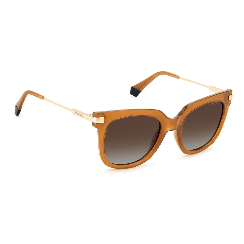 Polaroid Orange Resin Sunglasses