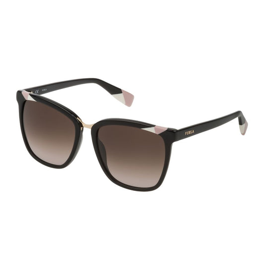 Furla Black Acetate Sunglasses