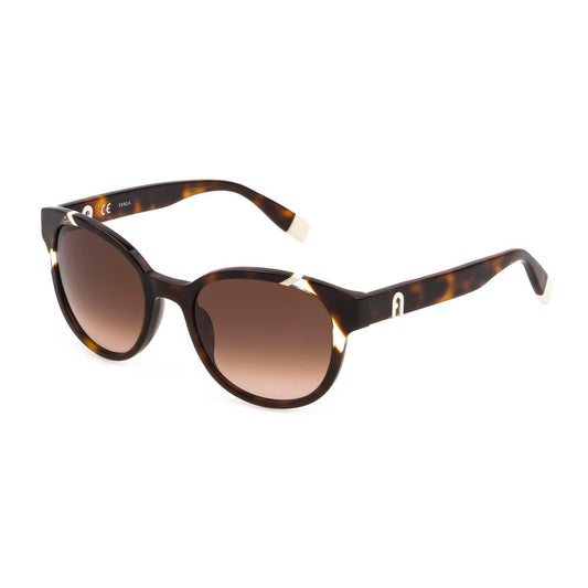 Furla Brown Acetate Sunglasses