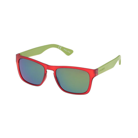 Police Red Injected Sunglasses