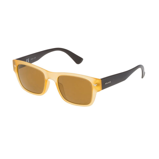 Police Yellow Injected Sunglasses