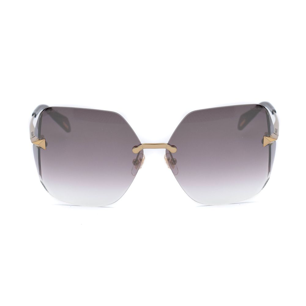 Police Gold Metal Sunglasses