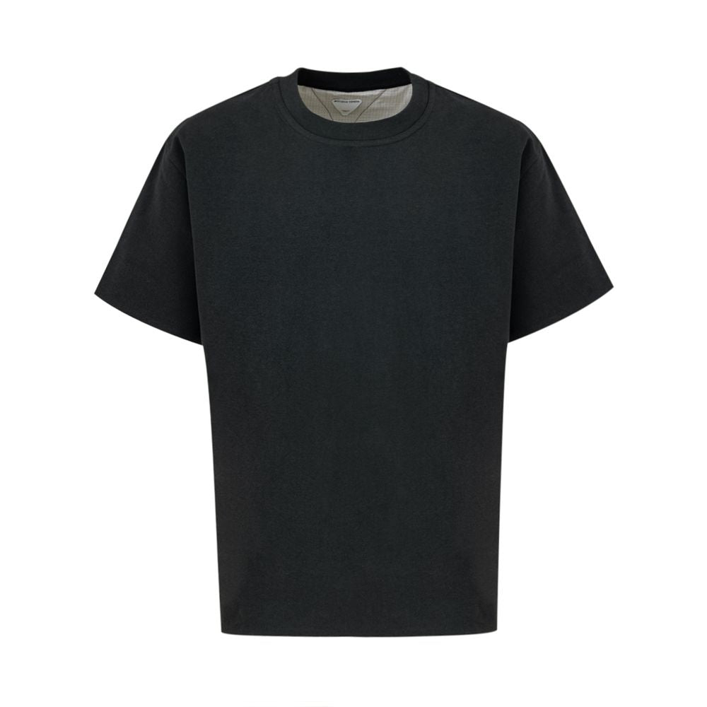 Bottega Veneta Gray Cotton T-Shirt