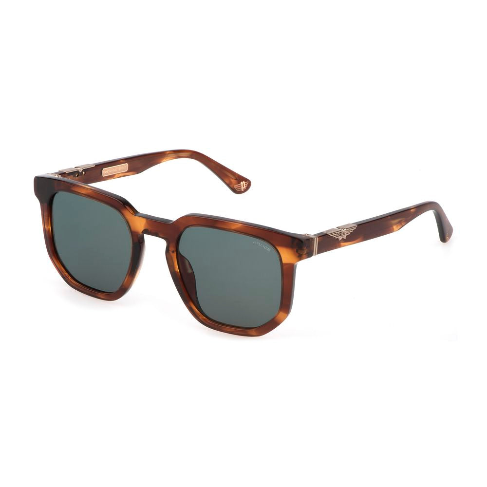 Police Brown Acetate Sunglasses