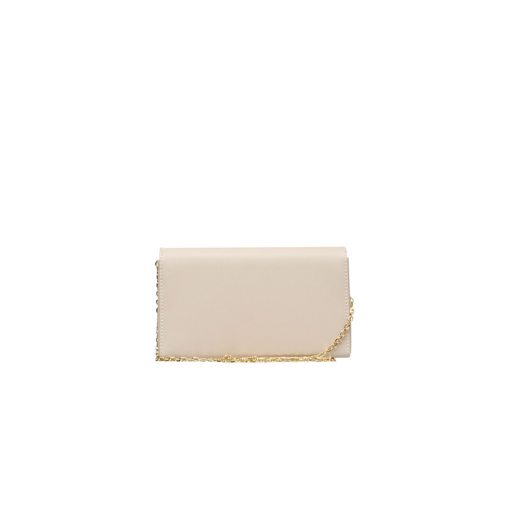 Love Moschino Beige Polyethylene Women Crossbody Bag