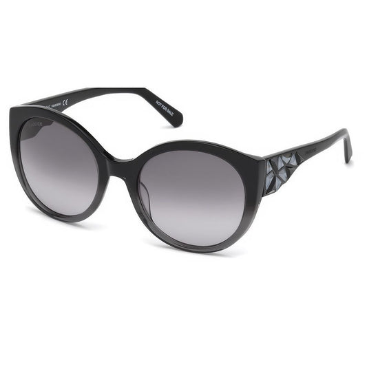 Swarovski Gray Plastic Sunglasses