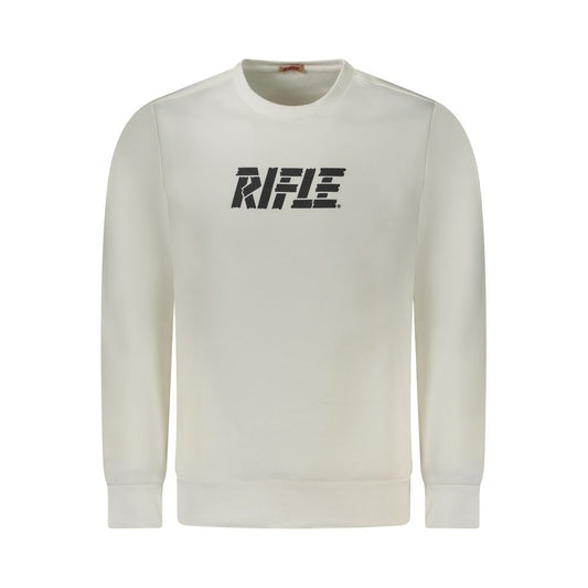 Rifle White Cotton Men Sweater