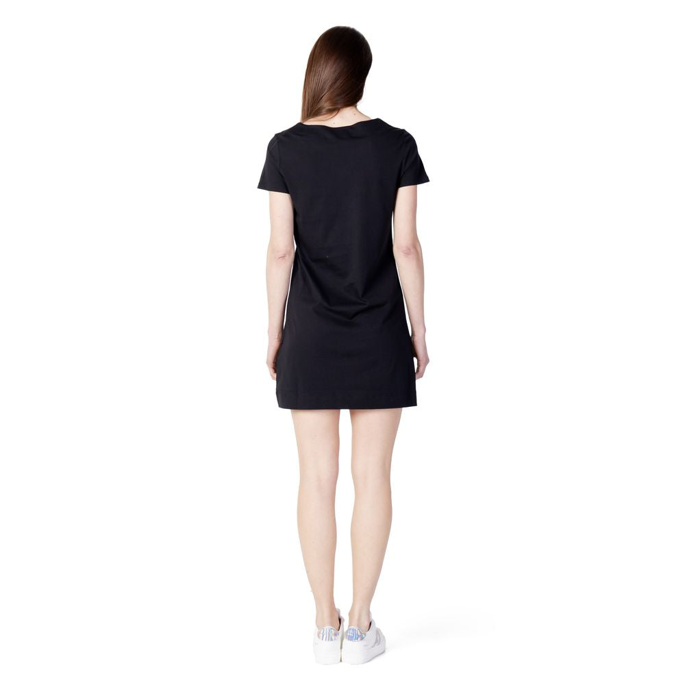 Love Moschino Black Cotton Dress