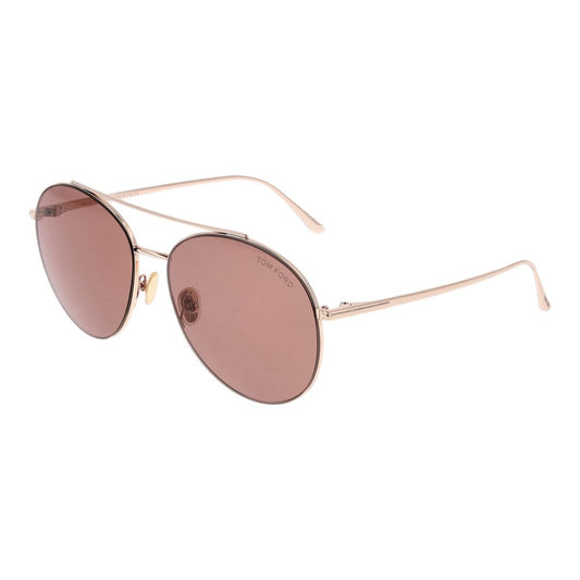 Tom Ford Rose Gold Women Sunglasses