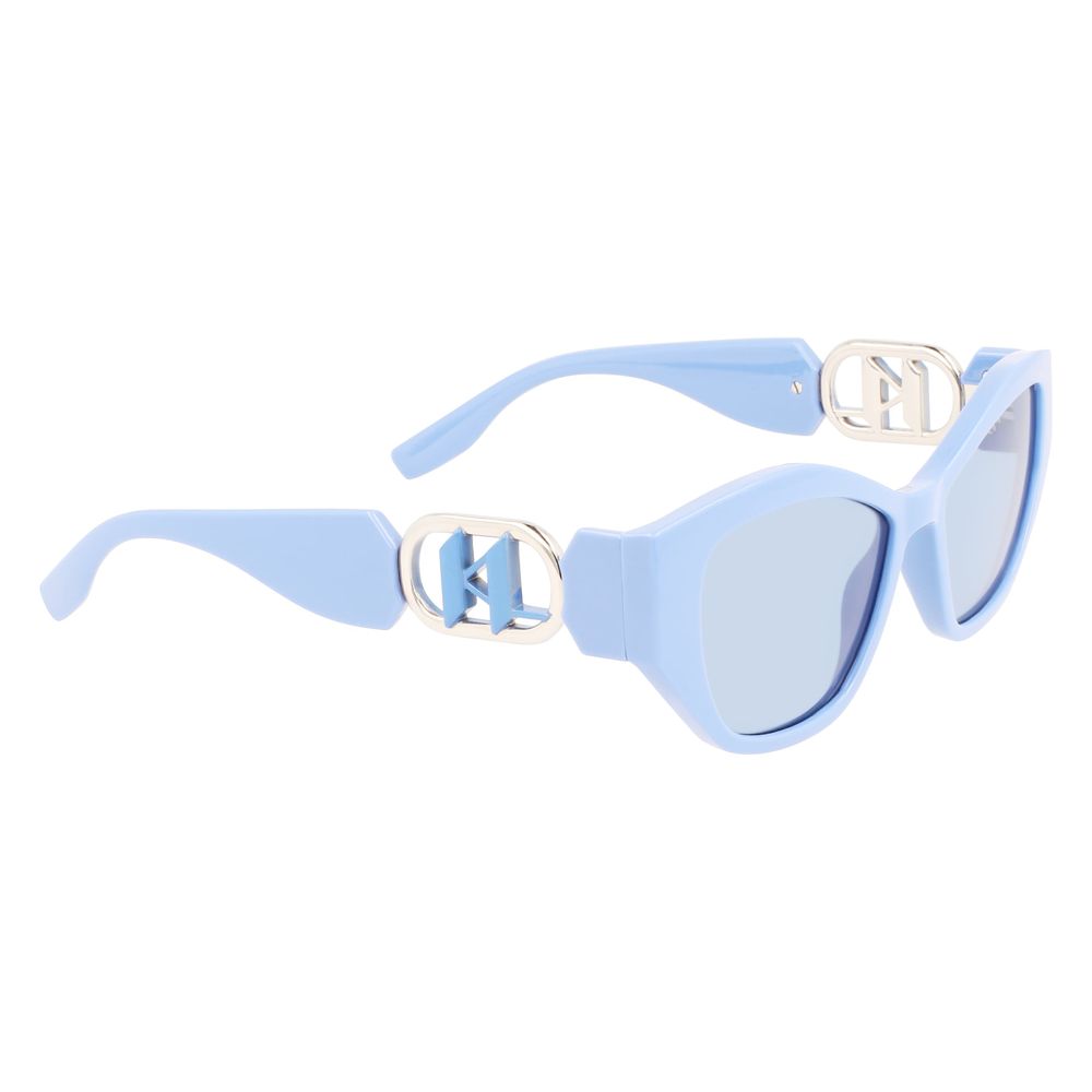 Karl Lagerfeld Blue Injected Sunglasses