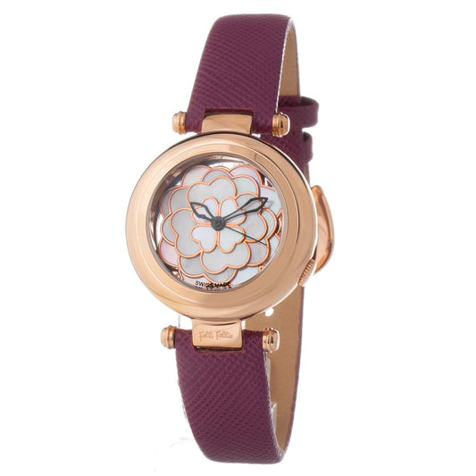 Folli Follie Purple Leather Watch