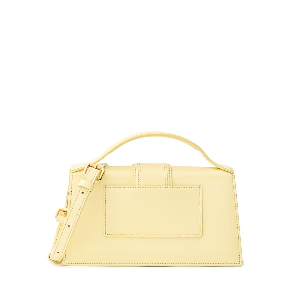 Jacquemus Yellow Leather Handbag