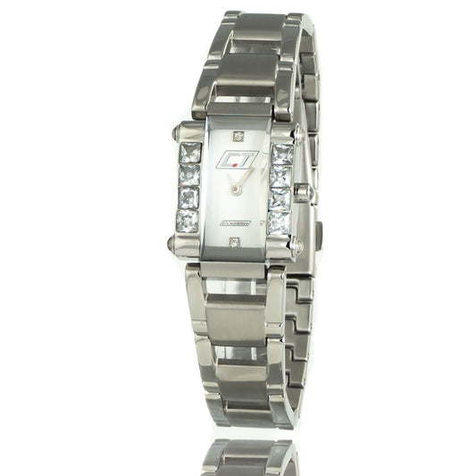 Chronotech Silver Steel Watch