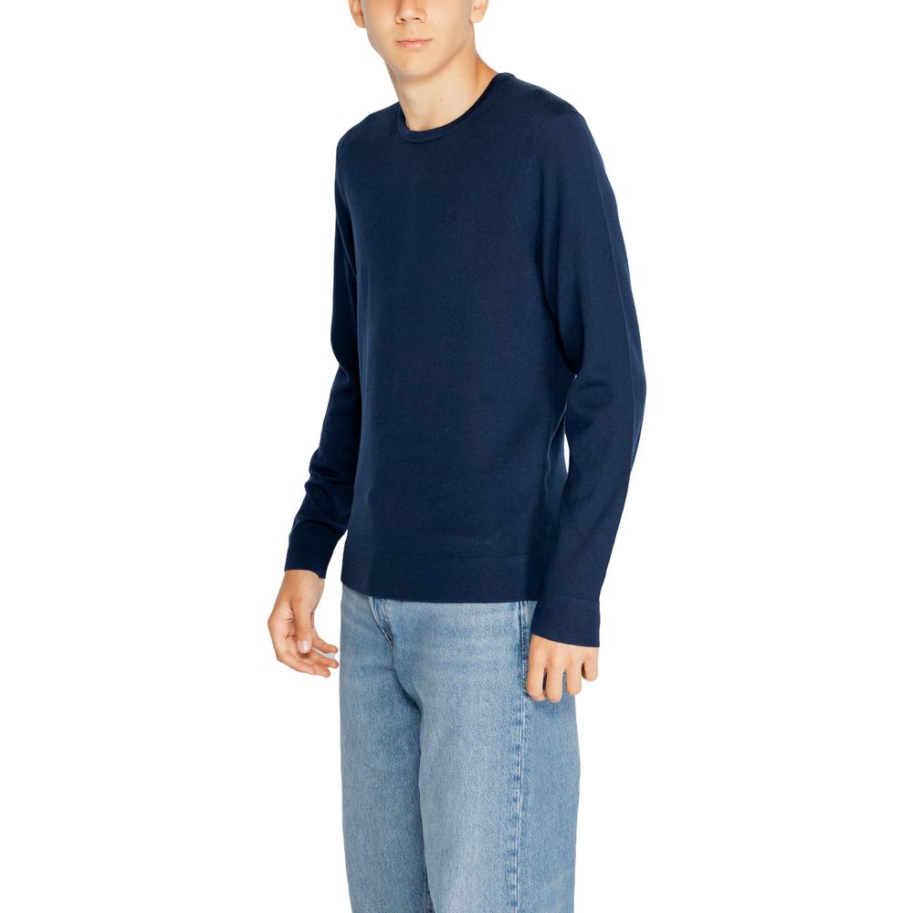 Calvin Klein Blue Recycled Wool T-Shirt