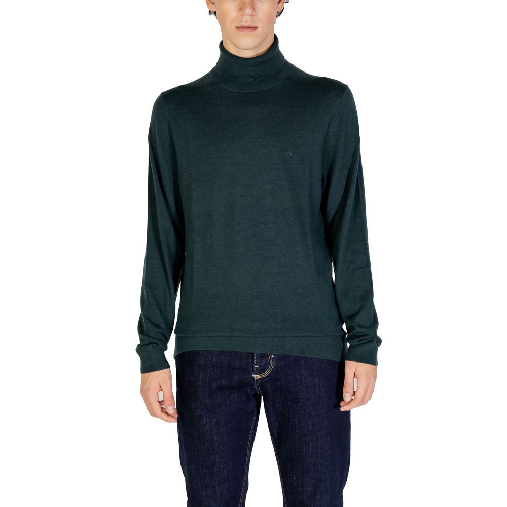 Calvin Klein Green Wool Sweater