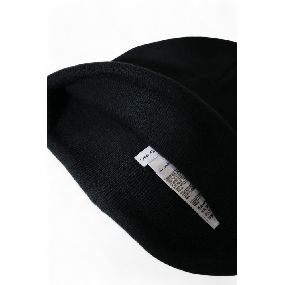 Calvin Klein Black Recycled Polyester Hats & Cap