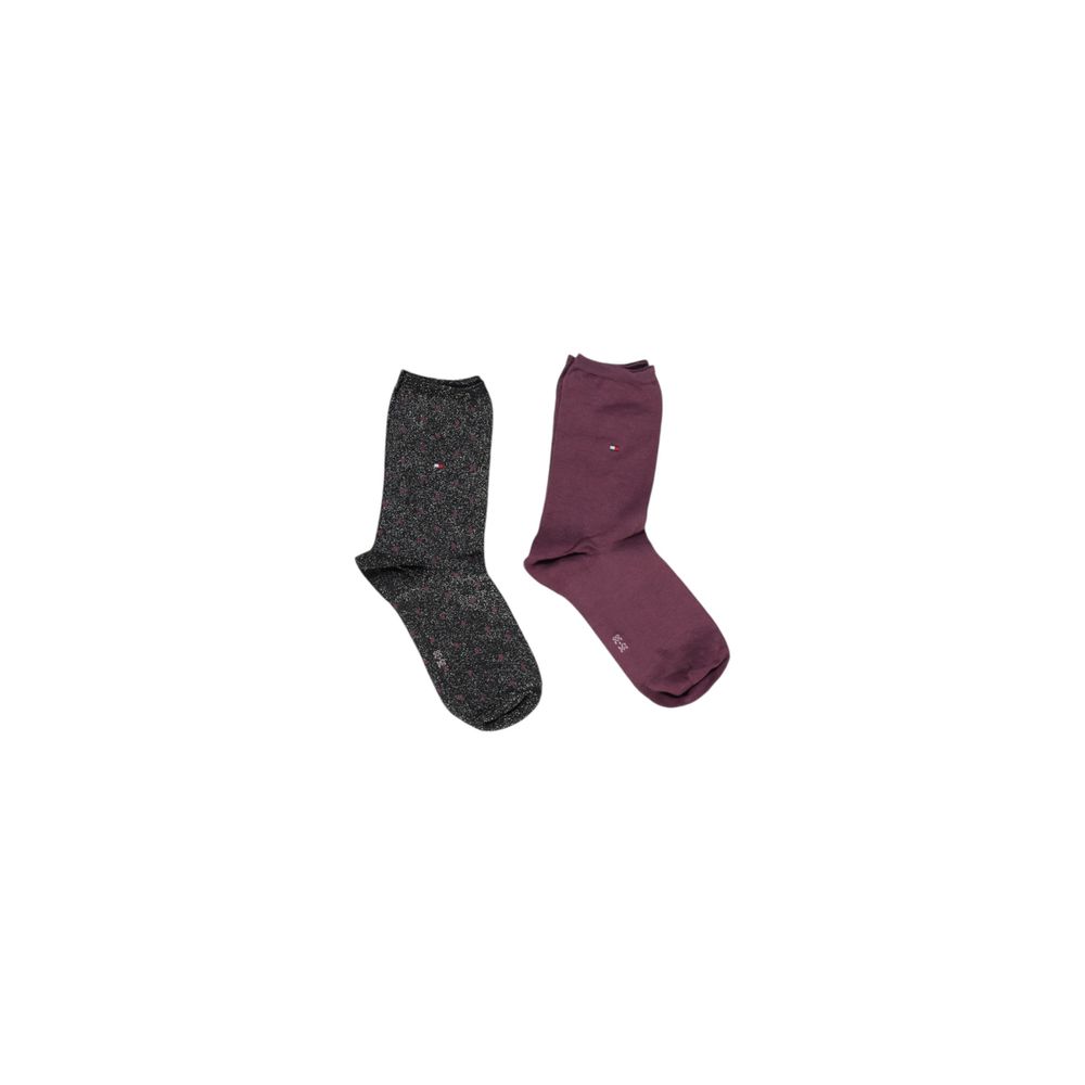 Tommy Hilfiger Black Cotton Tights & Sock